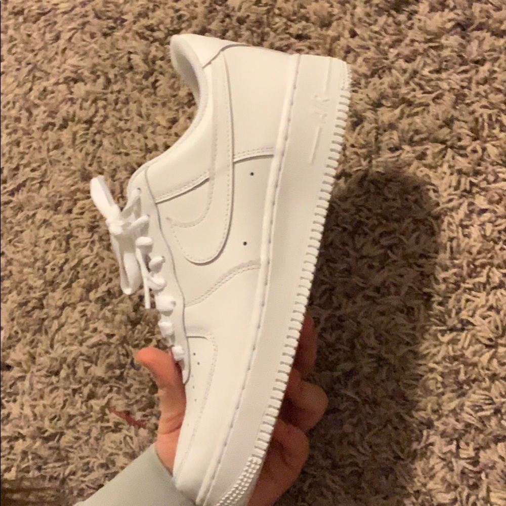 Nike white AIRFORCE 1 size 9.5 women